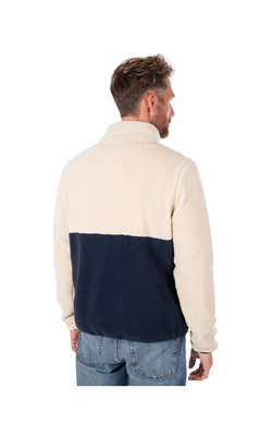 FELPA ORSETTO VOGUE NAVY FLAME RED